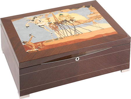 RT/2SD-BM WENGE (F-0081702) Шкатулка для украшений Giglio