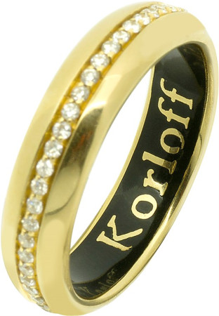 K5HLNYG (F-0010590) Кольцо "обручальное" Korloff