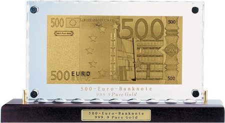 HB-059 (F-0027472) Банкнота "500 евро" Banconota Dorata