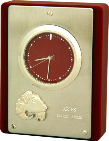 W-01-C (F-0044270) Часы настольные "Овен" Olmecs