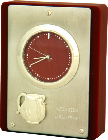 W-11-C (F-0037316) Часы настольные "Водолей" Olmecs