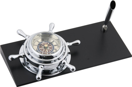 CK102RC (F-0039725) Часы настольные "Штурвал" Sea Power