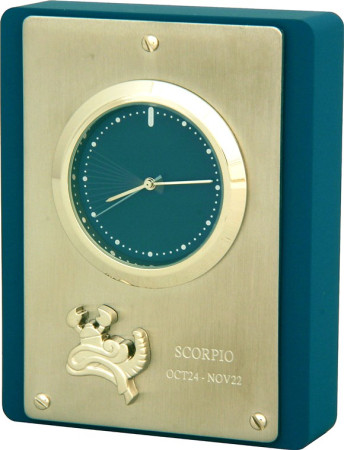 W-08-A (F-0050634) Часы настольные "Скорпион" Olmecs