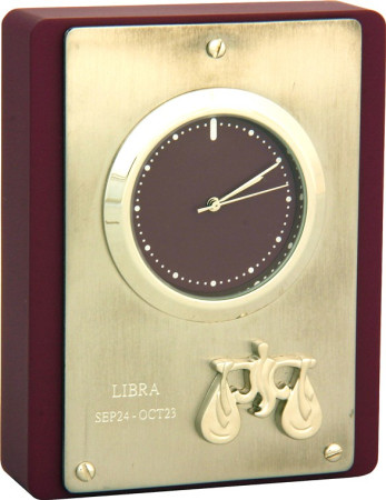 W-07-B (F-0019246) Часы настольные "Весы" Olmecs
