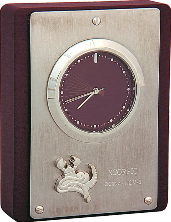 W-08-B (F-0017971) Часы настольные "Скорпион" Olmecs