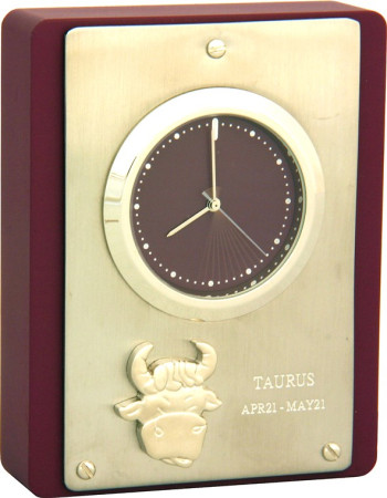 W-02-B (F-0050635) Часы настольные "Телец" Olmecs