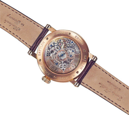 TRILOGIE 10 ROSEGOLD (F-0045284) Часовой шедевр: наручные часы, настольные часы, автоподзавод Erwin Sattler