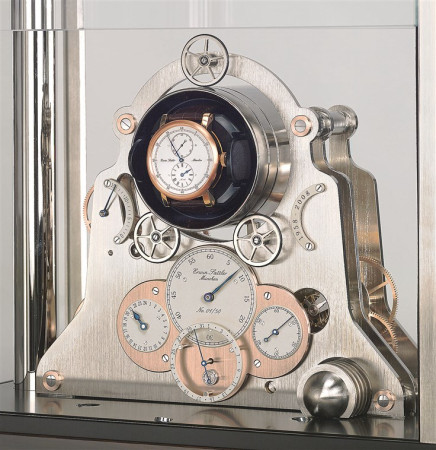 TRILOGIE 10 ROSEGOLD (F-0045284) Часовой шедевр: наручные часы, настольные часы, автоподзавод Erwin Sattler